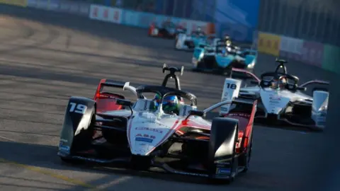 Getty Images Venturi car in Formula E