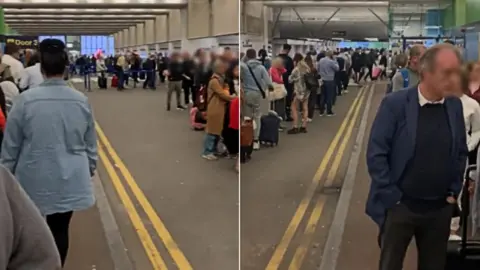 Ryan Hoey Airport queues