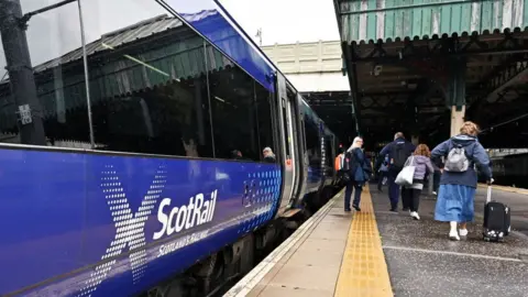 Getty Images scotrail train