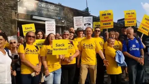 Tim Farron End of protest