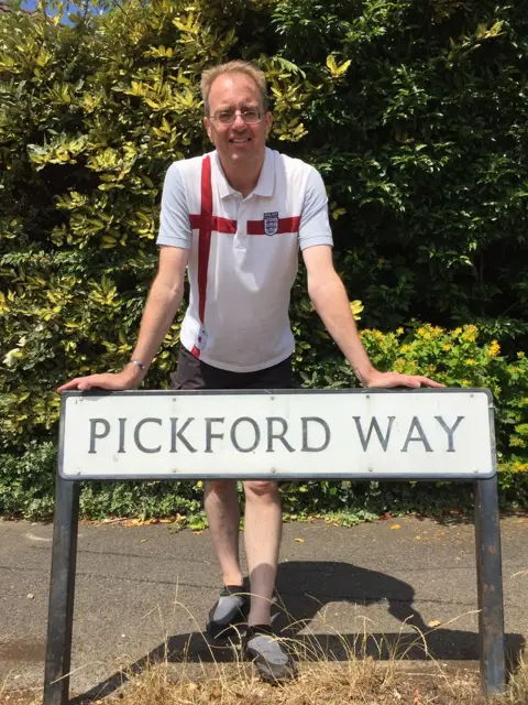 BBC Paul Garratt on Pickford Way in Swindon