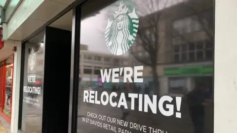 Starbucks' Swansea city centre site closed late in 2018