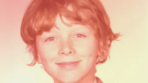 Nicky Campbell Nicky Campbell as a schoolchild