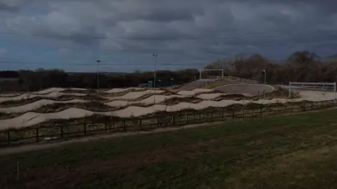 Casey Daniell Huncote BMX track