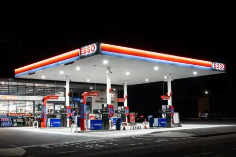 Julia Uttley Petrol station