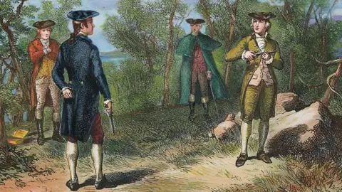 Getty Images Alexander Hamilton's duel