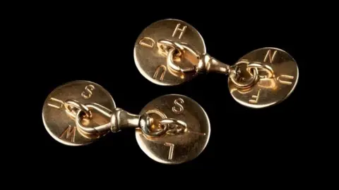 Mallams Ian Fleming cufflinks