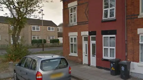 Google Houses in Sherrard Road, Leicester