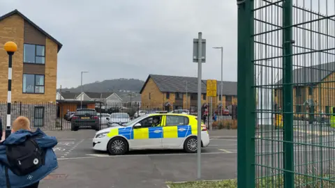 LDRS Car park Brynmenyn School