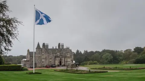 Getty Images Donald Trump's golf course in Balmedie, Aberdeenshire