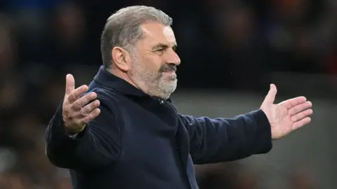 Tottenham manager Ange Postecoglou