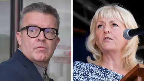 PA Wire / Getty Tom Watson and Jennie Formby