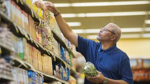 Getty Images Man shopping