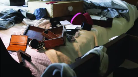 Getty Images Ransacked bedroom