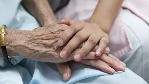 Thinkstock Elderly hands