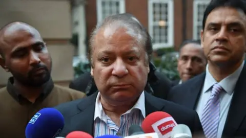 AFP/Getty Images Nawaz Sharif. Photo: 1 November 2017