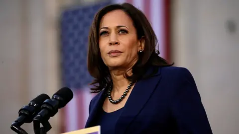 REUTERS/Elijah Nouvelage Kamala Harris