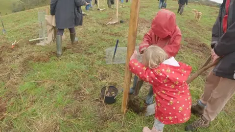 Exmoor National Park Authority Tree planting