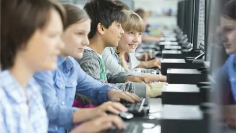 Getty Images Children at computers