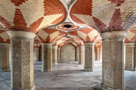 Historic England Pedestrian Subway, Vestibule, Terrace and Stairs beneath Crystal Palace