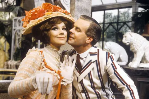 FremantleMedia Ltd/REX/Shutterstock Fenella Fielding and Ian Carmichael