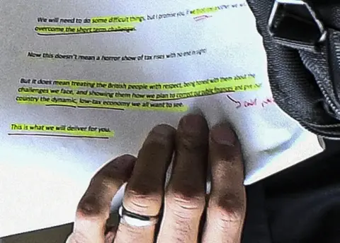 PoliticalPics/Steve Back Chancellor's words to MPs