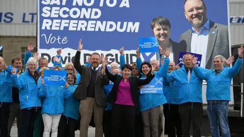 Getty Images Ruth Davidson, David Duguid