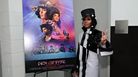 Cindy Ord Janelle Monae promoting Dirty Computer