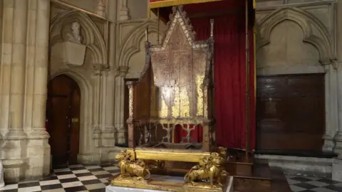 Duncan Stone Coronation chair