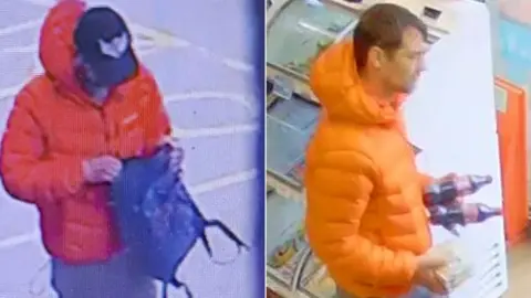 CCTV images of Owen Sharp