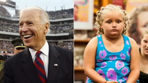 Getty Images Joe Biden and Alana "Honey Boo Boo" Thompson in 2013