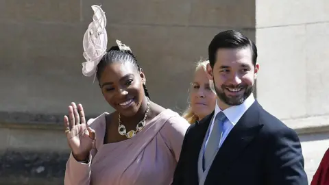 Reuters Serena Williams and her husband