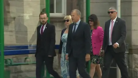 Jack and Bernadette Sargeant (l)