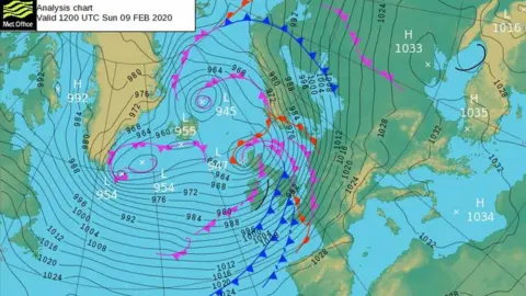 Met Office Storm Ciara and Storm Dennis have both caused widespread wind and flooding damage