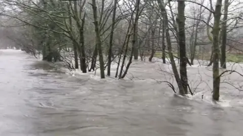 @DrewLucas4 A flooded road in Ambleside, Cumbria