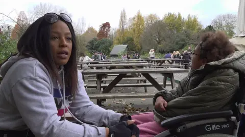 Danielle Desouza / PA Charlene Bryant and her daughter Freya