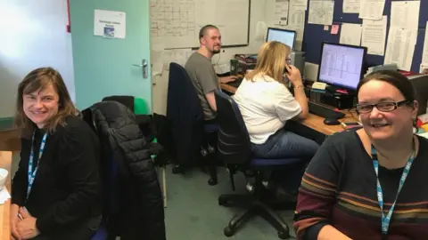 Musgrove Park Hospital 4x4 co-ordinators at Musgrove Park Hospital