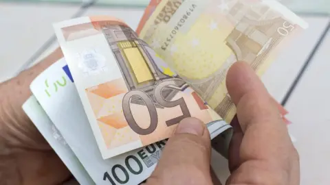 Getty Images Euro notes