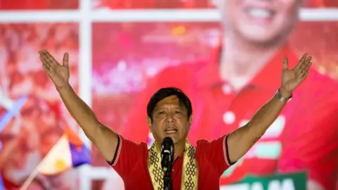 Reuters Ferdinand Marcos Jr., son of late dictator Ferdinand Marcos, campaigns for presidency