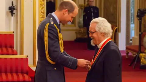 PA Prince William and Billy Connolly