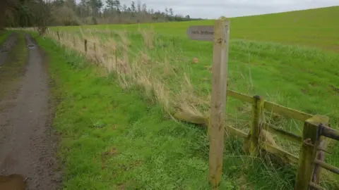 NNP Bridleway where Marian Clode was trampled