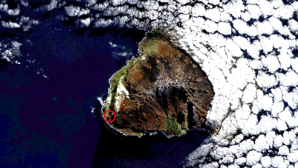 Copernicus Data/Sentinel-2 Marion Island