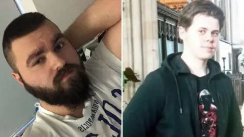 BBC Andrew Dymock (left) and Oskar Koczorowski