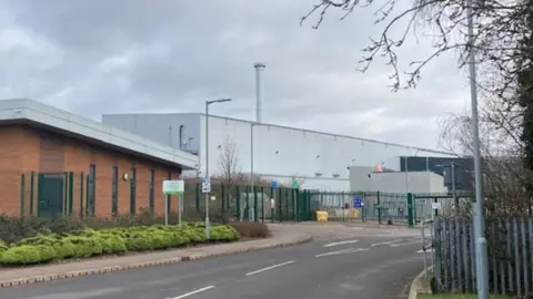 BBC Sinfin waste plant, in Sinfin Lane