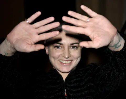 Getty Images Sinead O'Connor in West Hollywood, California, US, on 6 January 2012