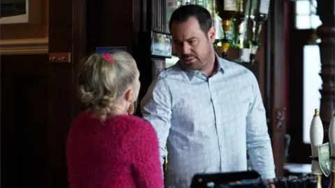 BBC Mick and Linda Carter, played by Danny Dyer and Kellie Bright