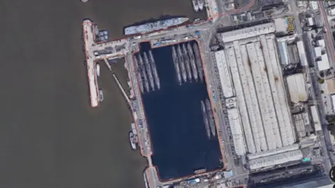 Google Laid up submarines at Devonport