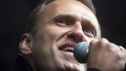 EPA Russian opposition leader Alexei Navalny. Photo: September 2019
