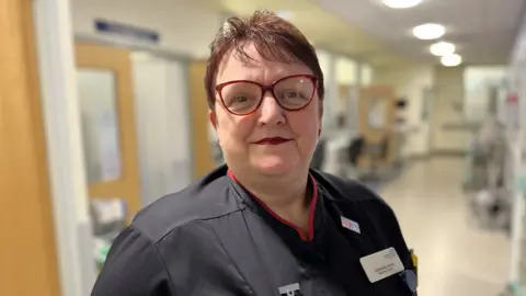 Shaun Whitmore/BBC Stephanie Pease