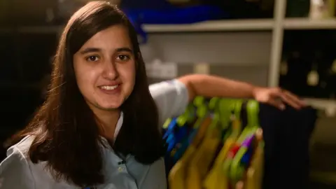 Martin Giles/BBC Queen's Guide, Sophie Ridge-Ahmed